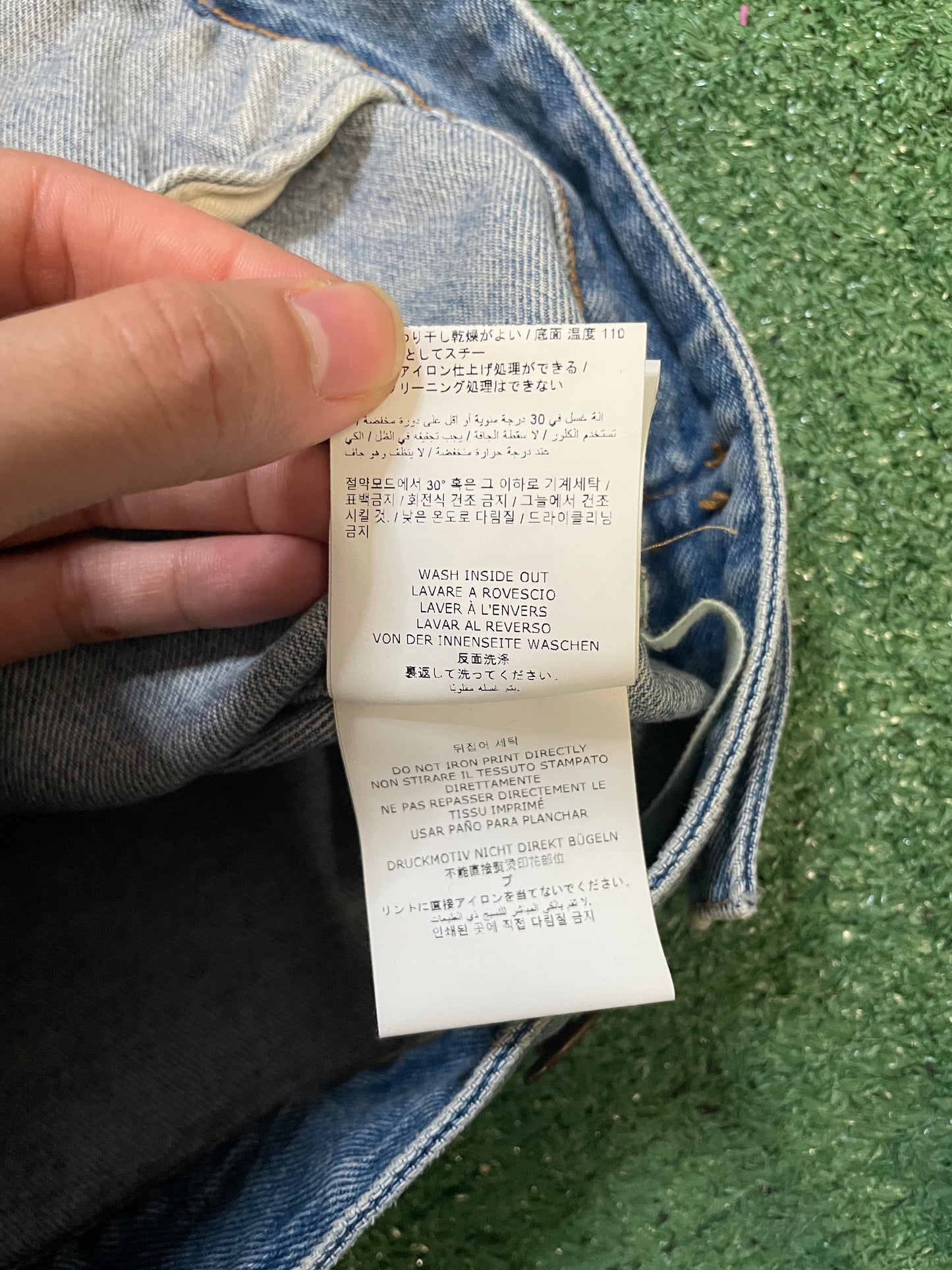 Off White cabin Jean jacket
