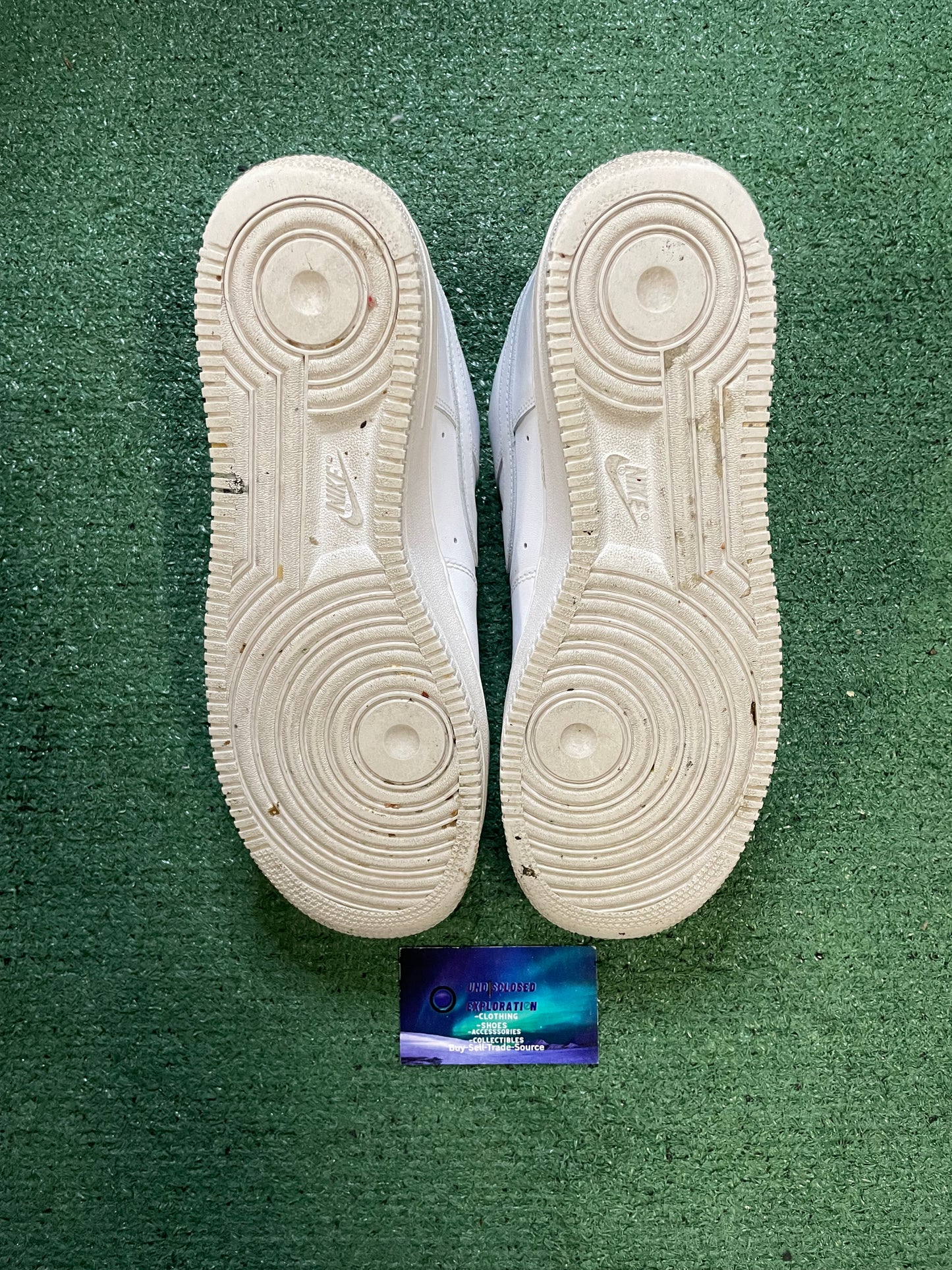 Nike Air Force 1 low triple white size 10.5men/12women