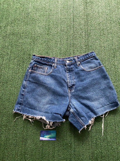 Vintage Polo Ralph Lauren Cropped Jean Shorts