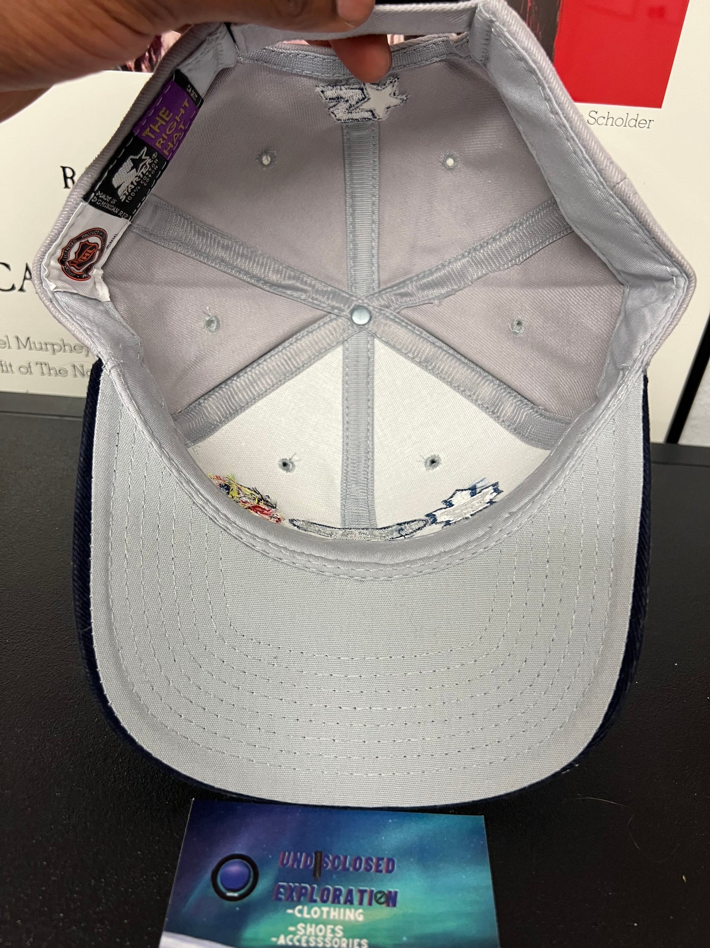 Vintage 1990s Toronto Maple Leafs Versus Chicago Blackhawks Starter Hat
