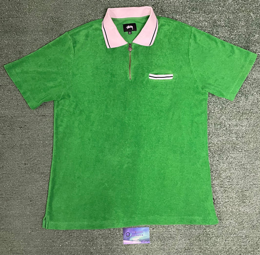 Stussy Terry Polo green