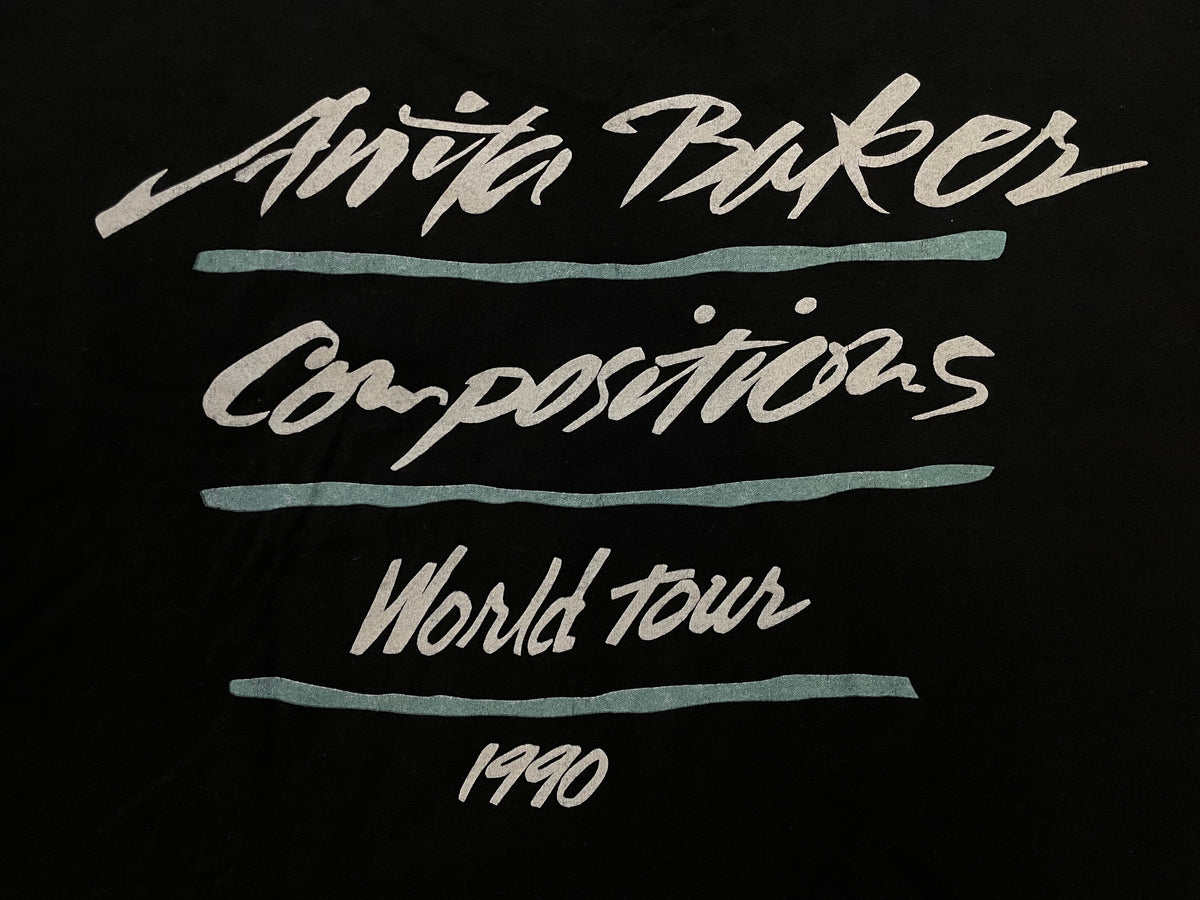 Vintage 1990s Anita Baker compositions tour tee