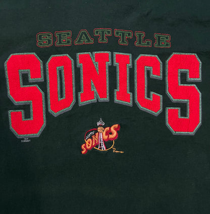 Vintage 1990s Seattle Sonics embroidered tee