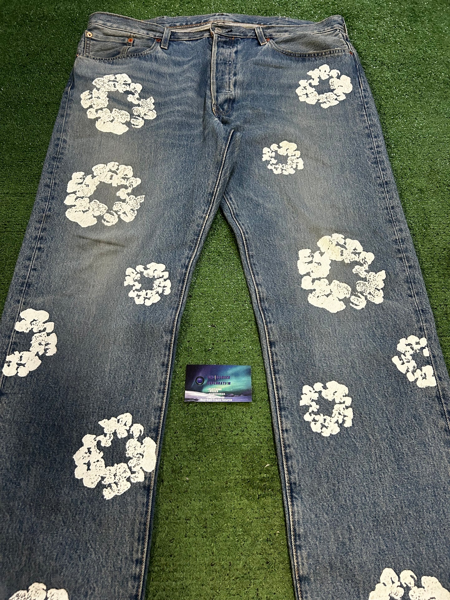 Denim tears cotton wreath jeans