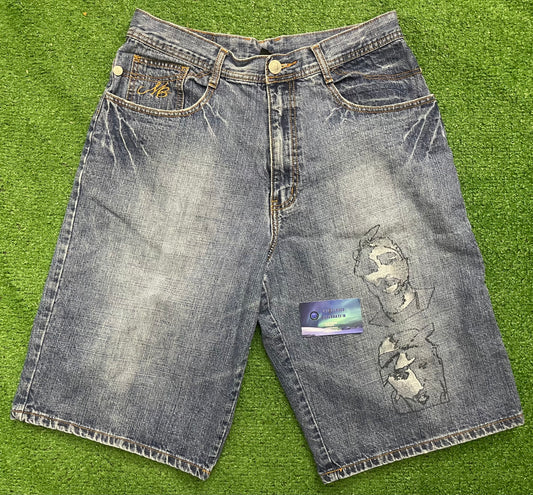 Vintage Tupac Makaveli Jorts