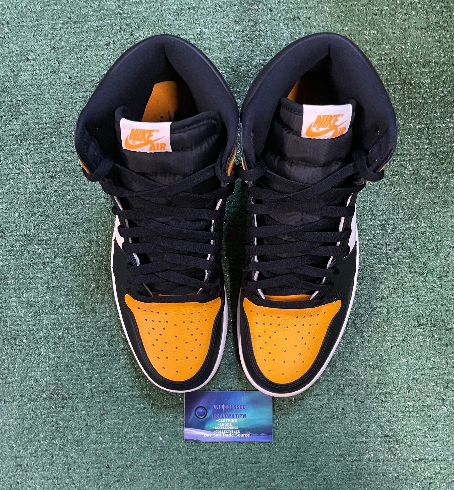 Air Jordan 1 high yellow taxi