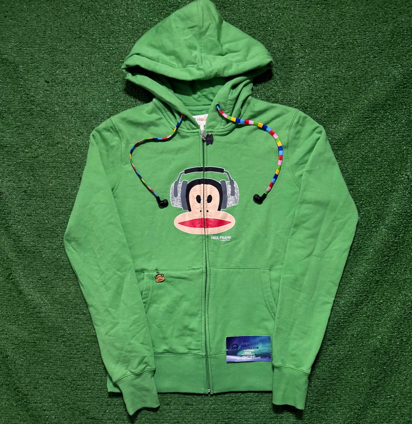 Vintage Paul Frank Headphones Hoodie