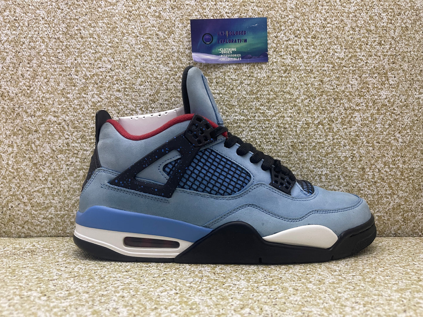 Jordan 4 Travis Scott Cactus Jack 10 Men/11.5 Women “Preowned”