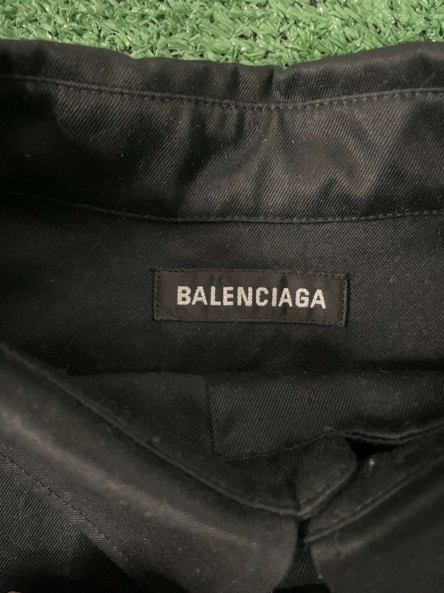 Balenciaga Embroidered tattoo shirt