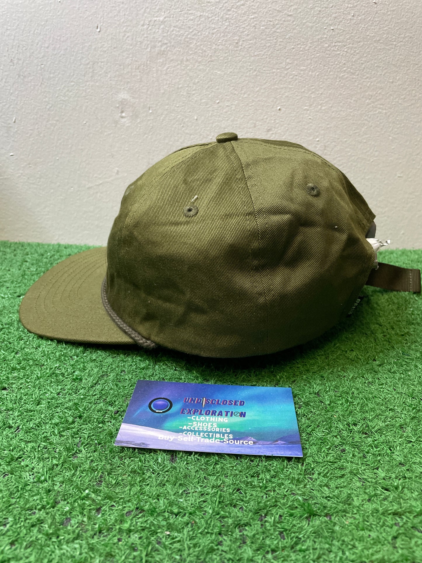 Rei olive green for life outside hat