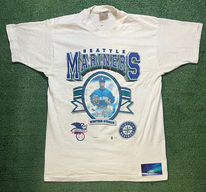 Vintage 1990s Ken Griffey Jr western division tee