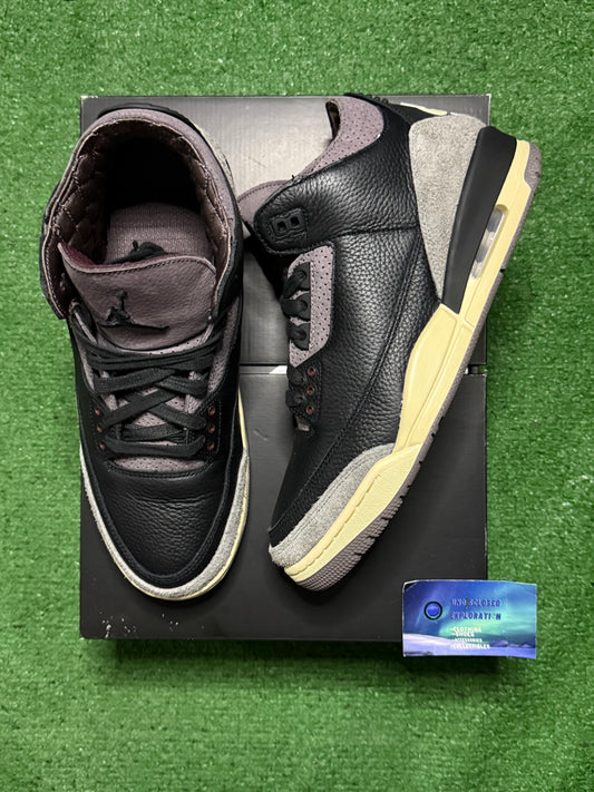 Jordan 3 A Ma Maniere While You Were Sleeping 11 Men/12.5 Women “Preowned”