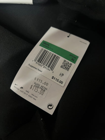 Nike tech fleece black sweatpants