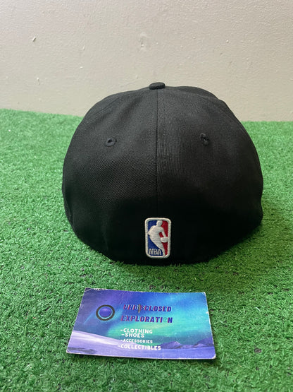 Seattle Sonics NBA New Era fitted black hat