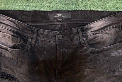 Jordan Craig Legacy Edition black distressed jeans