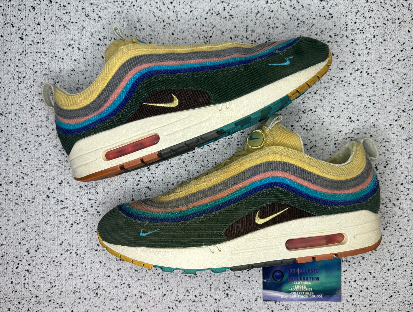 Nike Air Max 1/97 Sean Wotherspoon 9.5 Men/11 Women “Preowned”