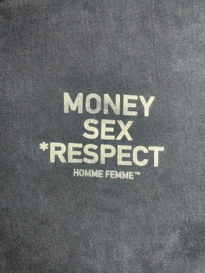 Homme femme money s*x respect tee