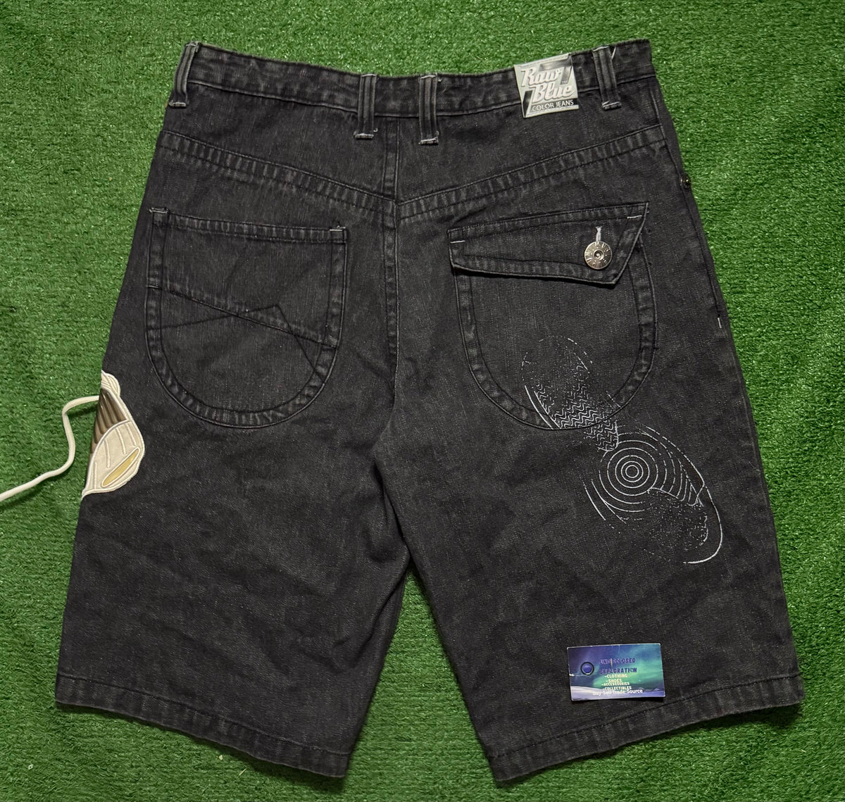 Vintage Raw Blue Jorts