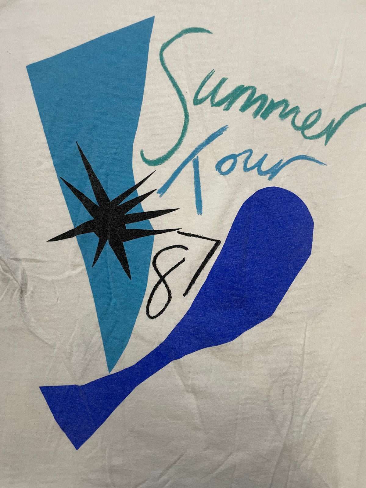 Vintage 1987 Kenny Loggins summer tour tee