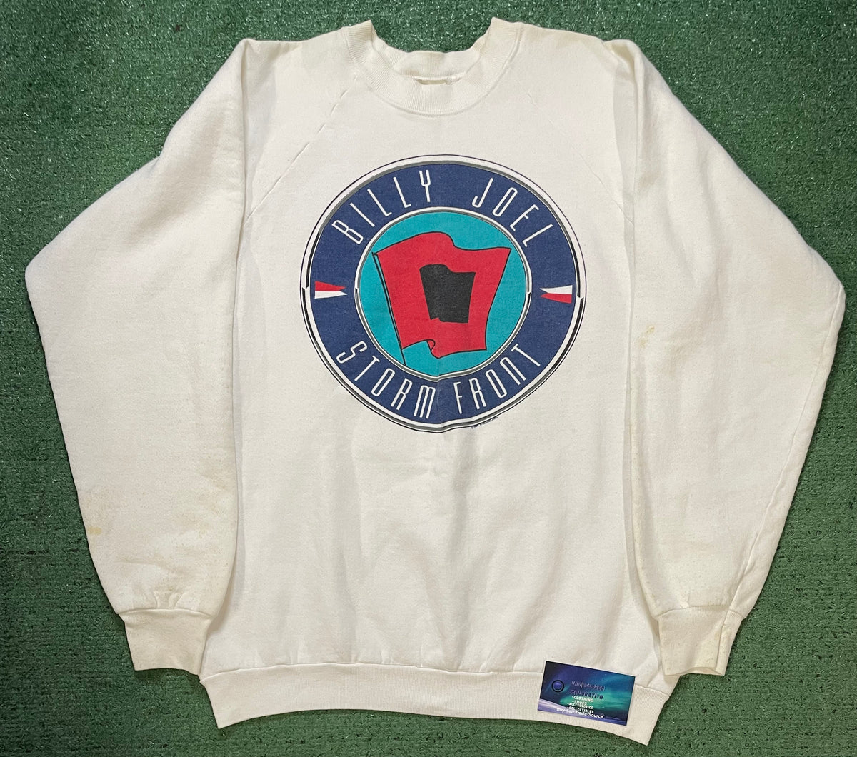 Vintage 1980s Billy Joel album promo crewneck