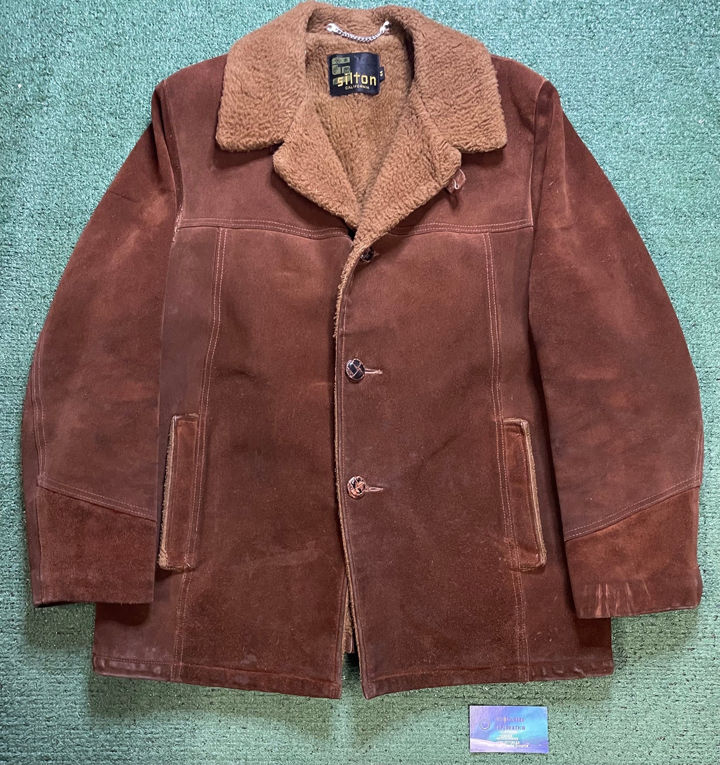 Vintage 1970s Silton suede jacket
