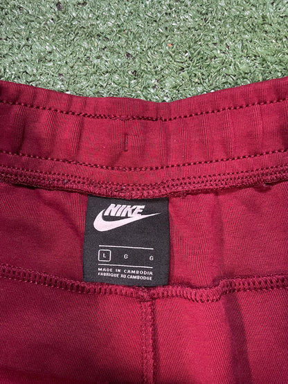 Nike tech fleece red sweatpants