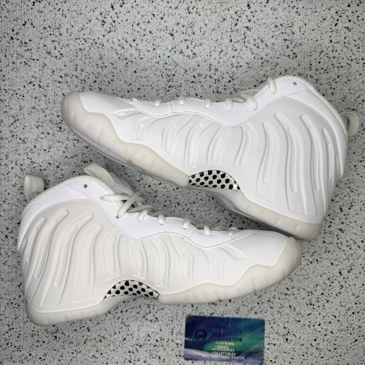 Nike Little Posite One Triple White