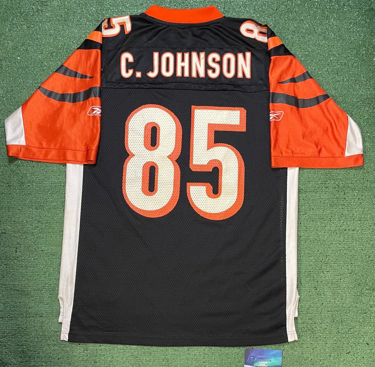 vintage black Cincinnati Bengals #85 Chad Johnson jersey