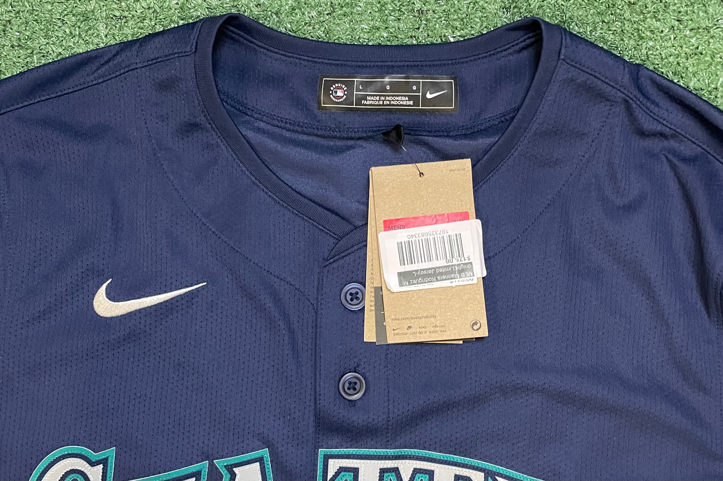 Seattle Mariners nike Julio Rodríguez jersey