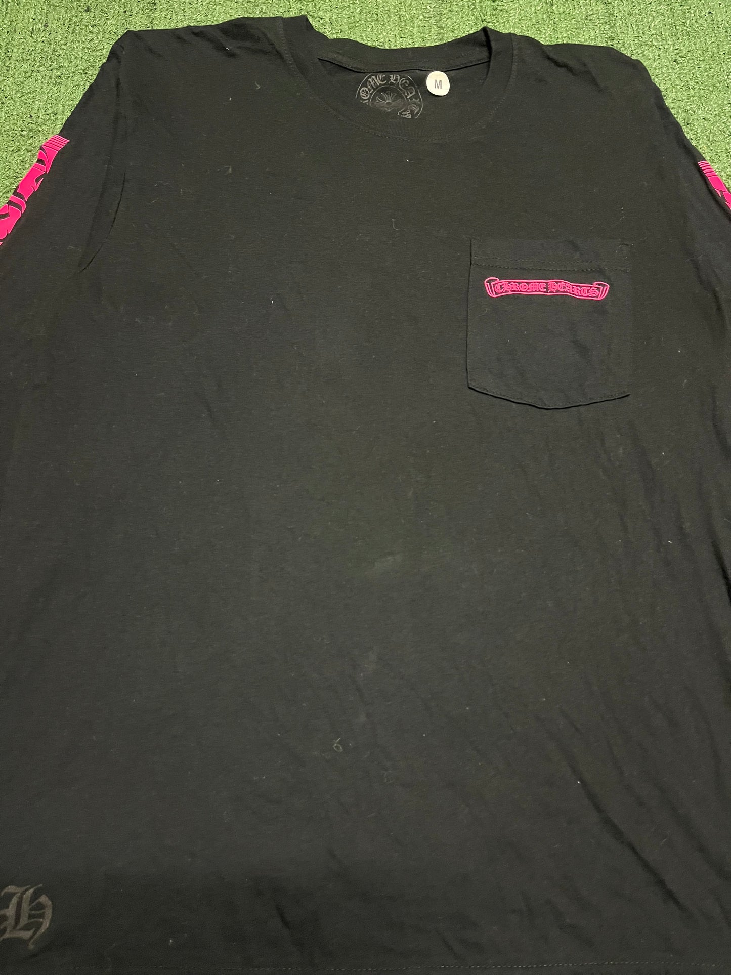 Chrome hearts Hollywood black/pink longsleeve