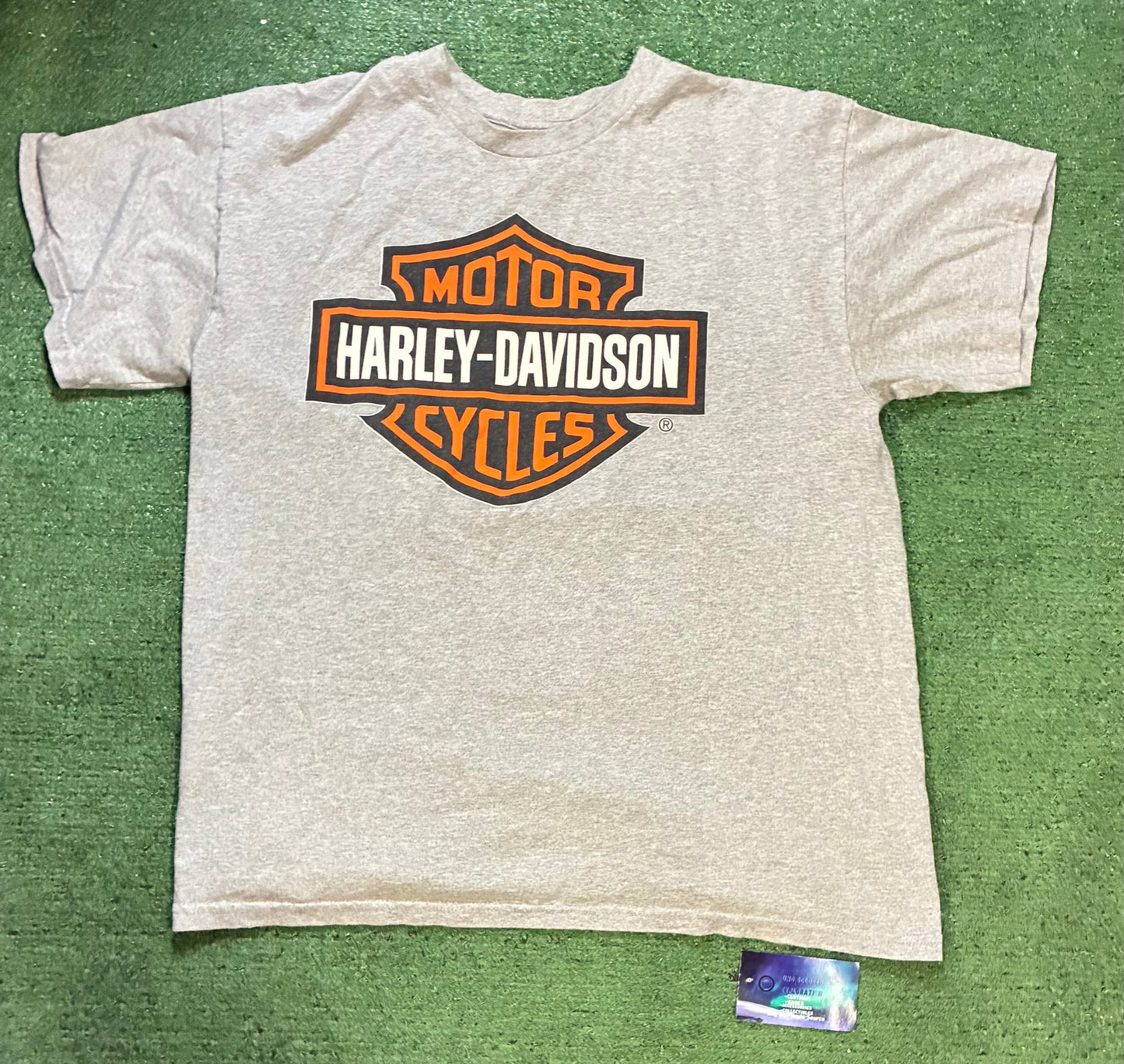 Harley Davidson grey Las Vegas tee