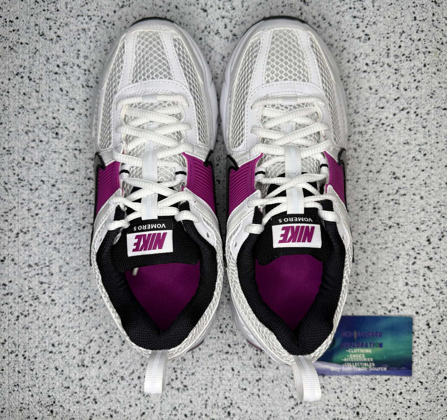 Nike Vomero Hot Fuchsia 5 Youth/6.5 Women “Preowned”