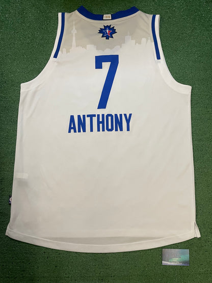 Adidas 2016 NBA All-Star East #7 white carmelo jersey swingman jersey