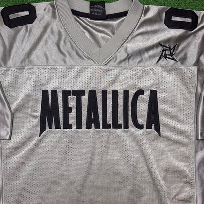 Vintage Metallica Football Jersey
