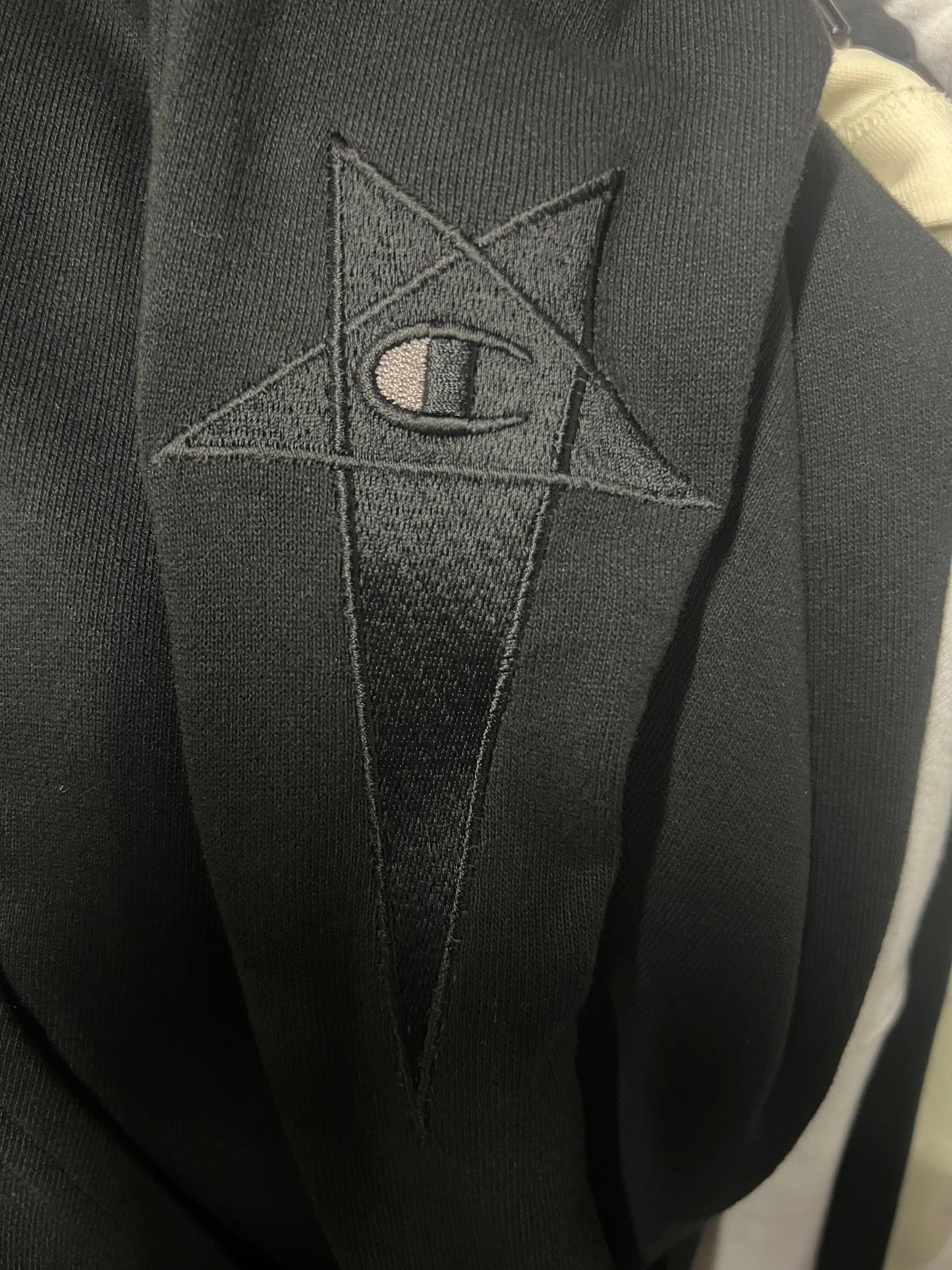 Rick Owen’s champion hoodie
