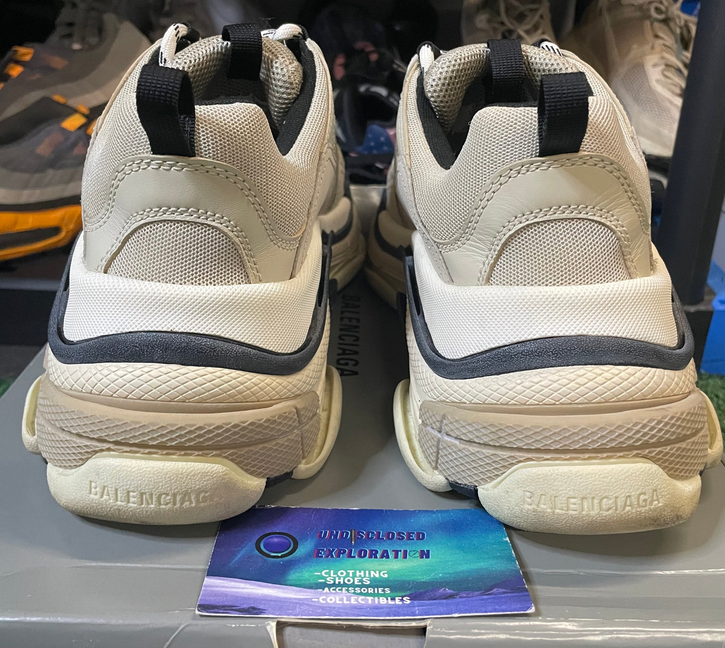 Balenciaga triple S beige size 8men/9.5women(EU 41)