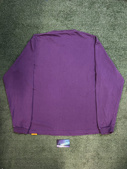 Gallery dept longsleeve purple. tee