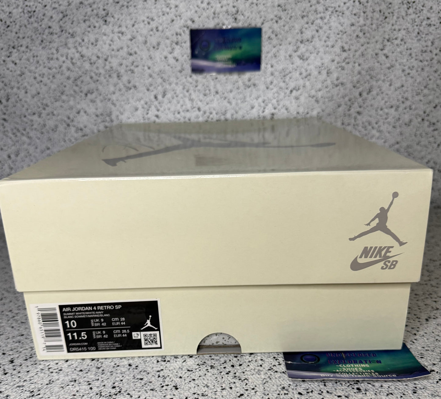 Jordan 4 SB Navy