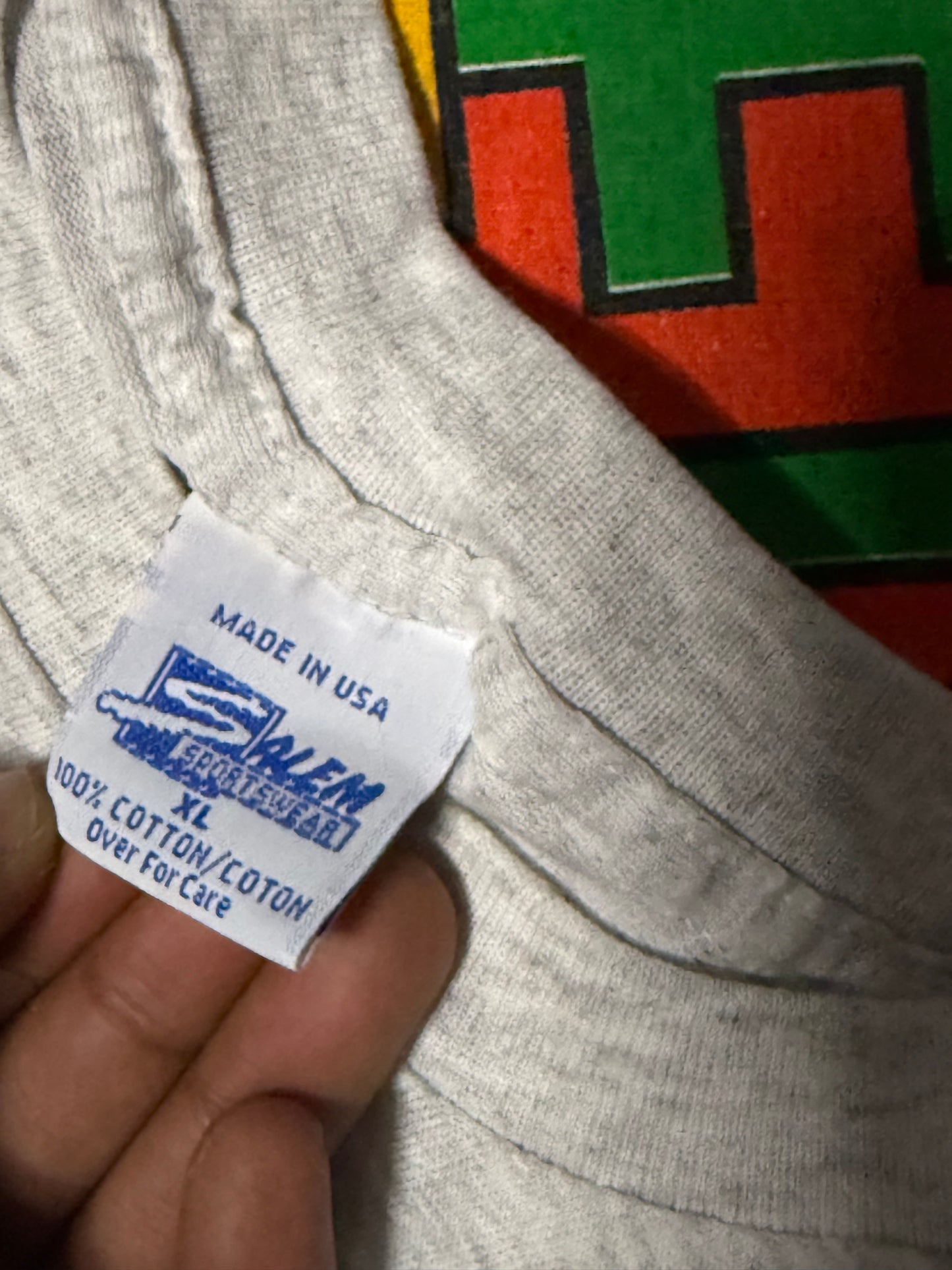 Vintage Seattle SuperSonics Double Dribble Lottery Shirt