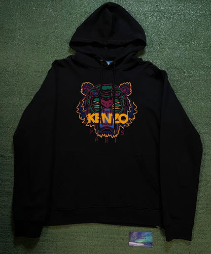 Kenzo Paris classic tiger embroidered hoodie
