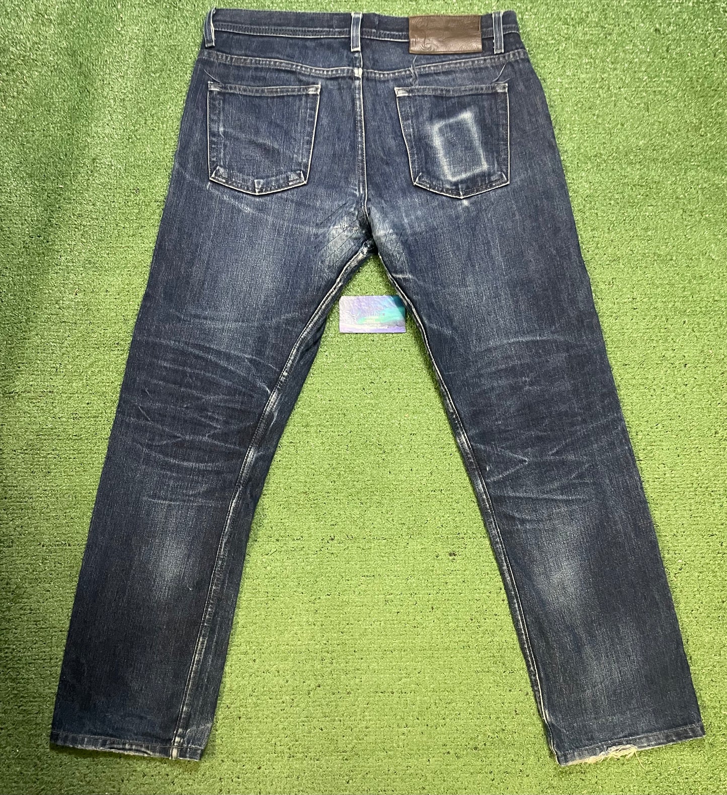 Naked & Famous indigo selvedge jeans
