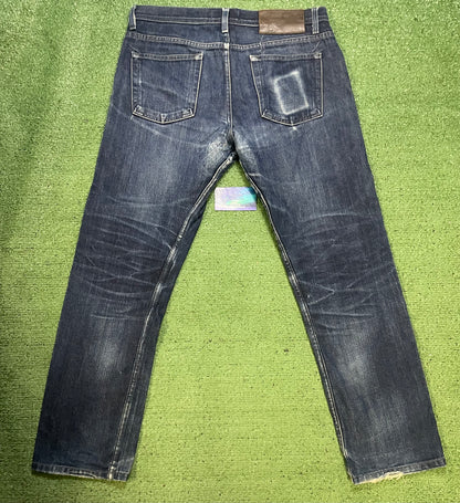 Naked & Famous indigo selvedge jeans
