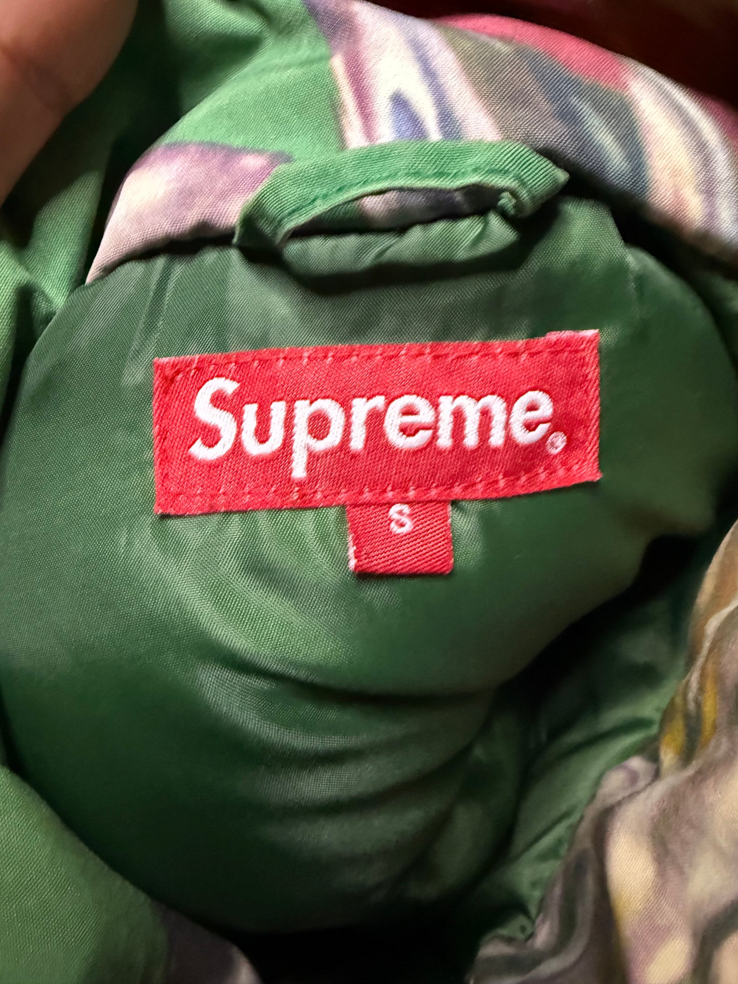 Supreme Casino Down Jacket Green