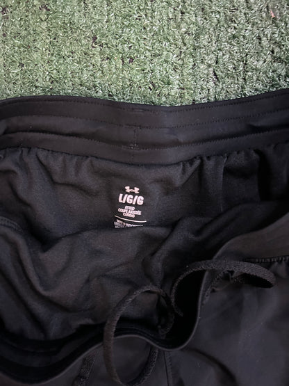 Under Armour black launch shorts