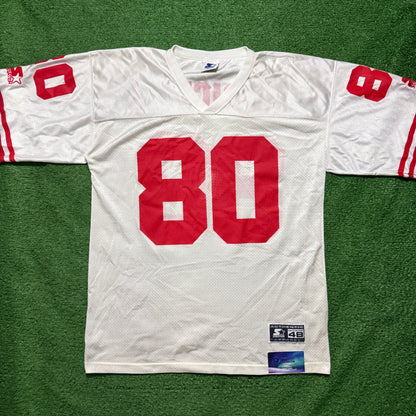Vintage Jerry Rice 49ers Starter Jersey