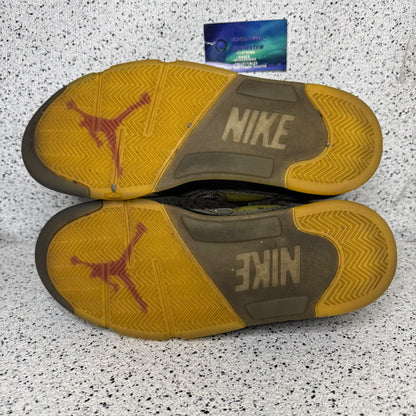 Jordan 5 Off White Muslin 10 Men “Preowned”