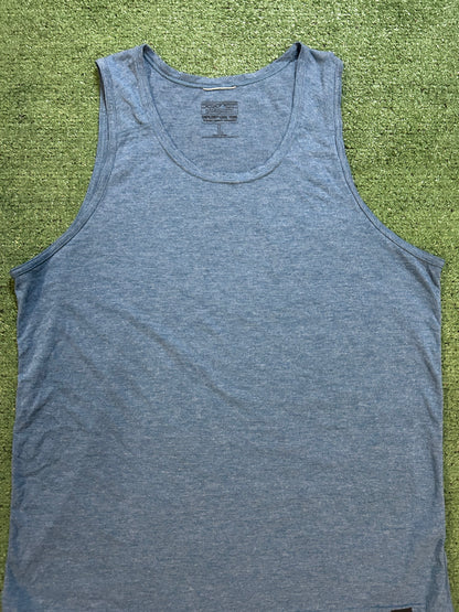 Patagonia capilene cool trail blue tank top