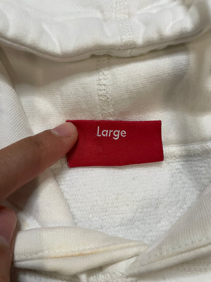 Supreme white Jewels hoodie