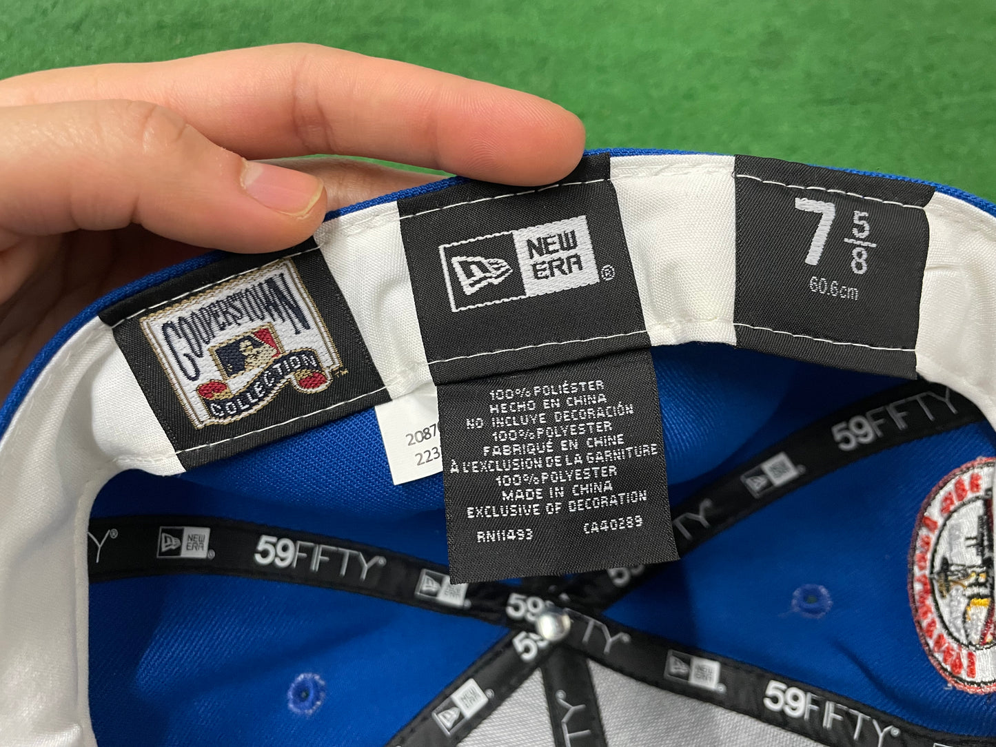 Seattle Mariners blue and orange 30th anniversary new era hat