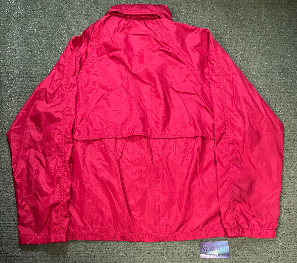vintage 1990s Eddie Bauer windbreaker red jacket